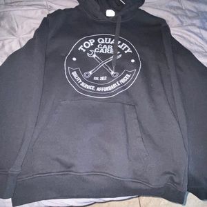 Black hoodie